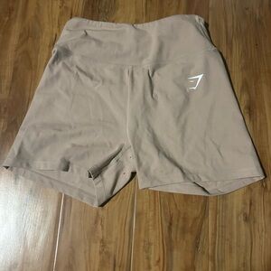 Gymshark Beige Workout Shorts